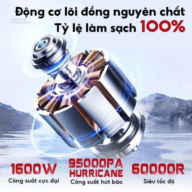 MODOFO 3 trong 1 Máy hút bụi ướt và khô công nghiệp 15/18 L 1800W 6