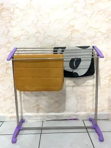 grosirhouseware,  JEMURAN HANDUK BERDIRI / SUNNY JEMURAN HANDUK PAKAIAN STAINLESS STEEL MULTIFUNGSI KUAT DAN KOKOH