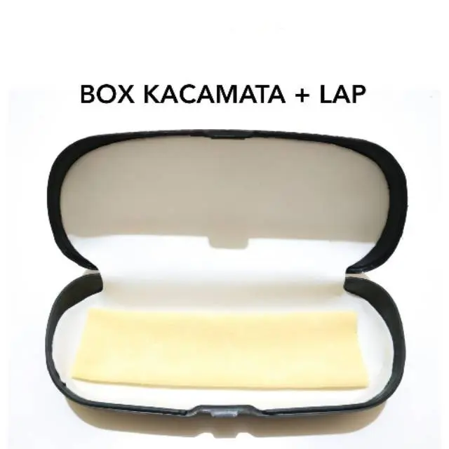 KOTAK BOX KACAMATA [FREE LAP] PAKET LEBIH AMAN 0