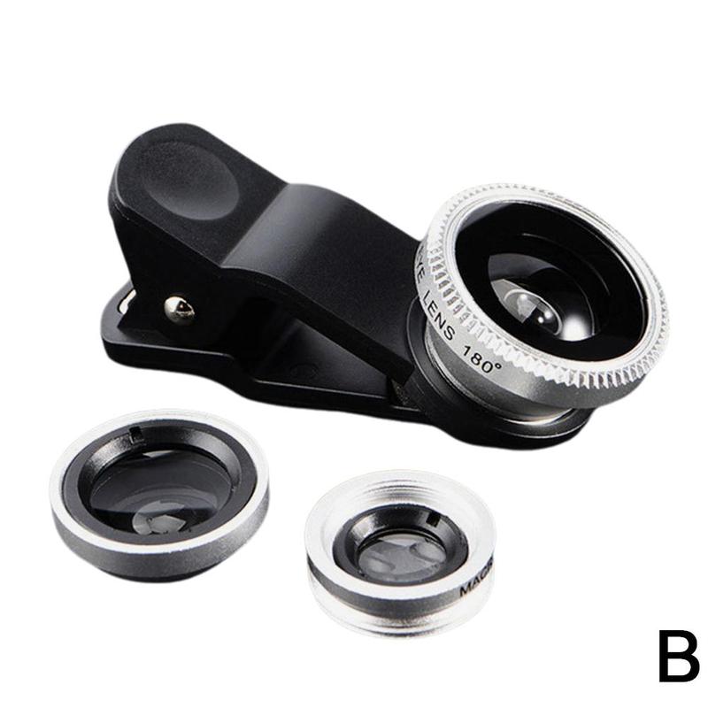 Product Introduction of 3 In1 Fisheye Phone Lens 0.67X Wide Angle Zoom Fish Eye Macro Lenses Camera Kits With Clip Lens R0S7 19