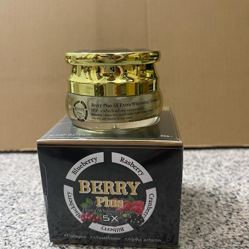 Kem dưỡng da mặt Berry Plus của Thái hộp 20g Làm Đẹp Da Dưỡng Ẩm Da Skincare