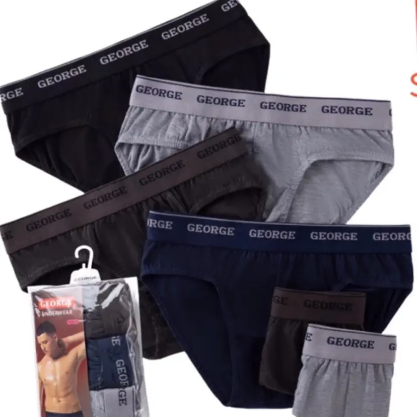 3in1 Brief Mens Outside garter plain color Menswear Lingerie Large Innerwear