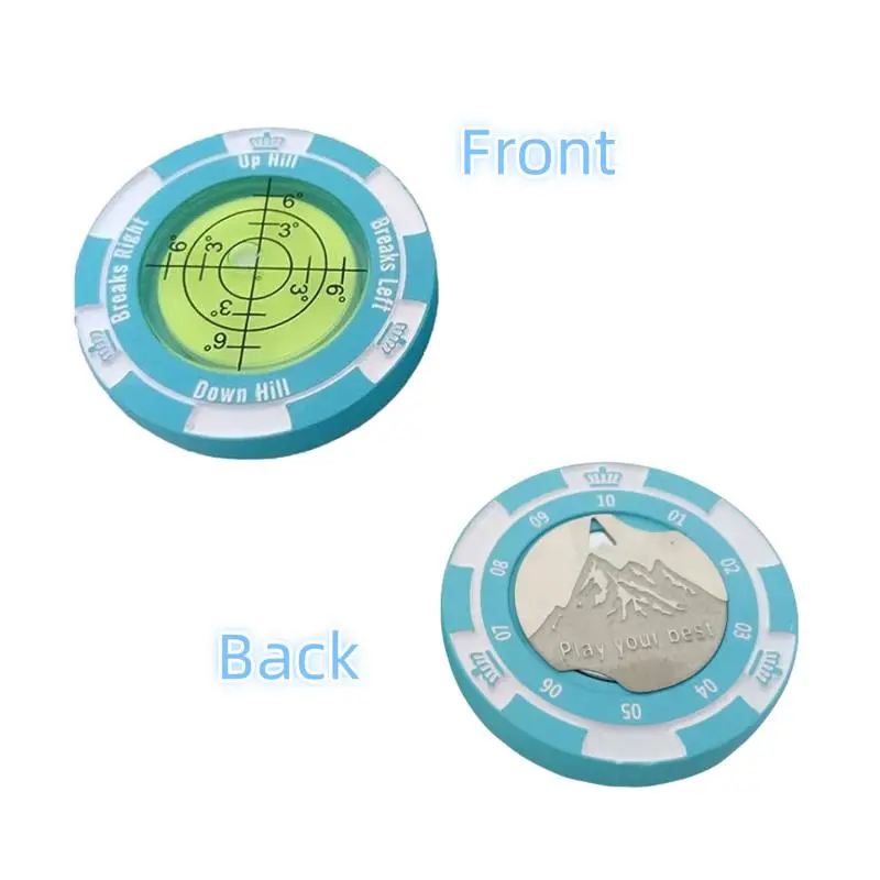 Golf Ball Reader, High Precision SlopeMaster ProGreen Reader, Reading Aid Golf Accessories for Men Women 5