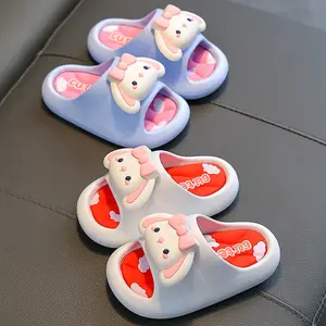 Sandal Selop Anak Perempuan Motif CUTE 3D Girl Bahan Karet Tebal SA012