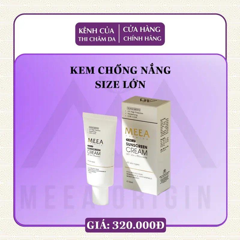Kem Chống Nắng MEEA - SPF 50+/ PA +++++ Dung Tích 50Ml 0