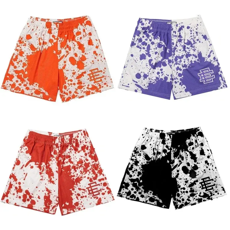 EE Eric Emanuel Men Beach Board Shorts fitness Training Workout Sport Short Pants Women Summer Gym Jogging Mesh Casual Shorts ee  shorts Menswear Lingerie Trouser Tropical