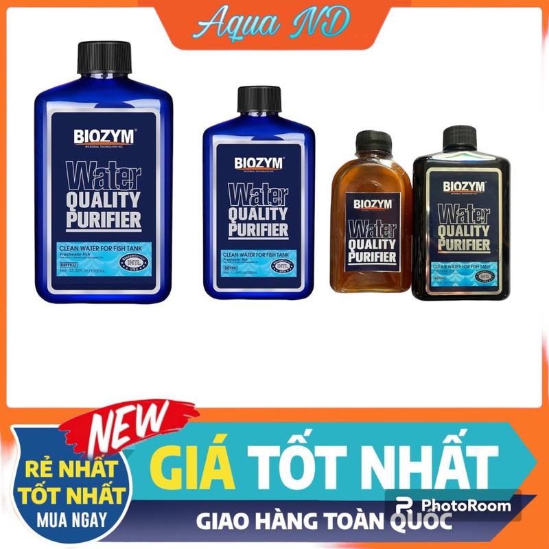 Biozym Water Quality Purifier làm trong nước hồ cá cao cấp