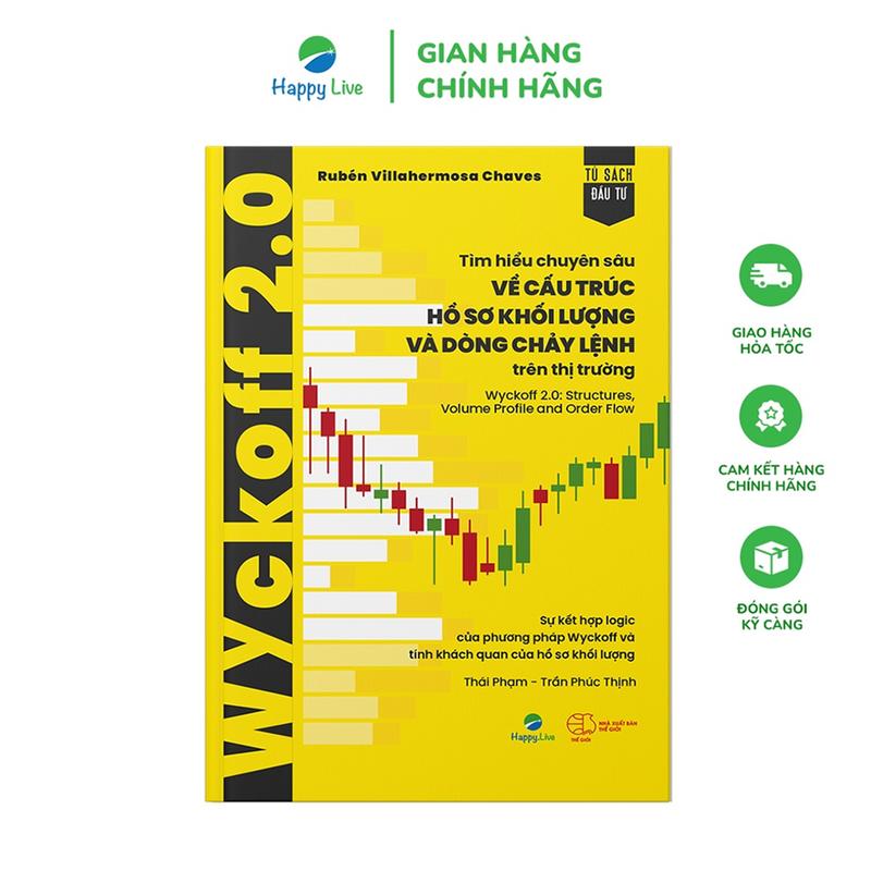 Sách - Phương Pháp Giao Dịch Bằng Wyckoff 2.0 - Nhà Sách HappyLive - Bìa Cứng sách  hướng