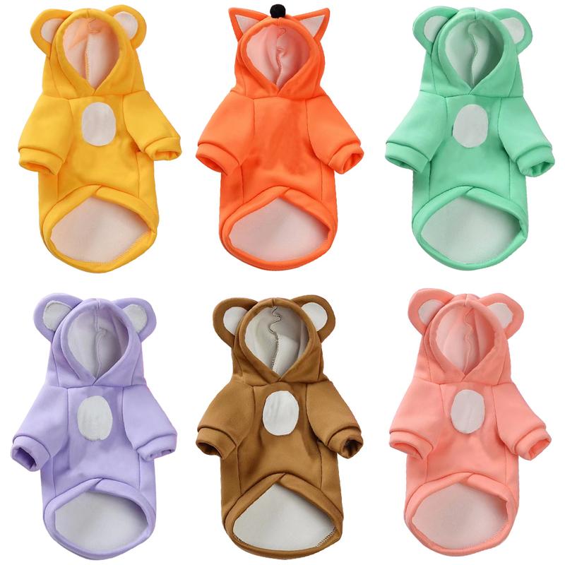 Dog Hoodies Winter Warm Pet Coat  Costume Jacket for Cat Puppy Clothin 2
