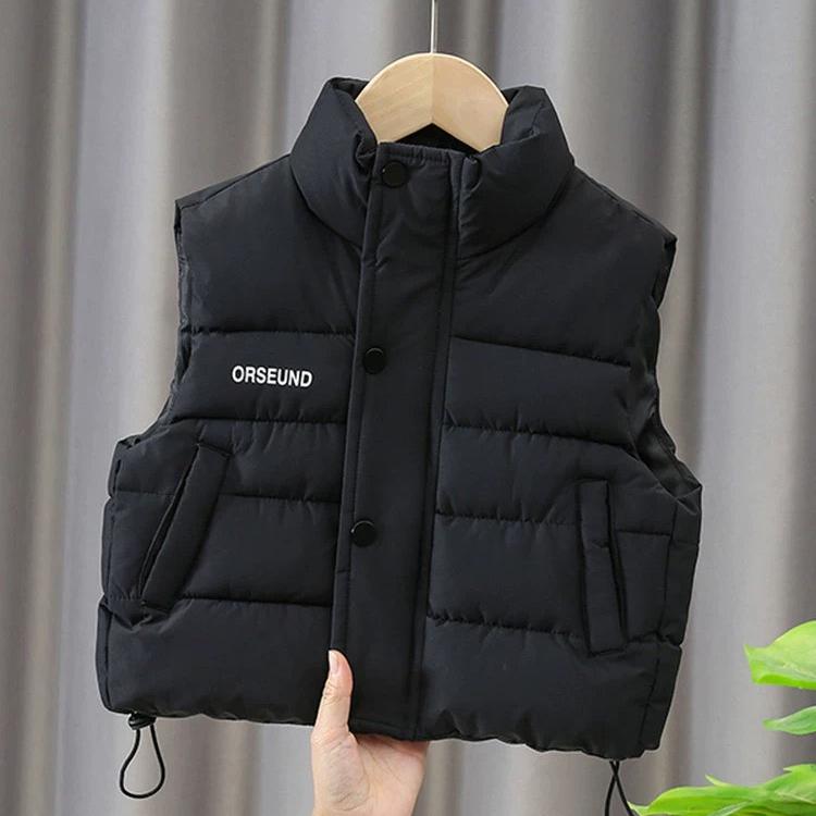 Áo gile phao siêu nhẹ dày dặn ấm áp mặc mùa đông cho bé  8 - 22 kg Voi Sơ Mi áo  ghi lê