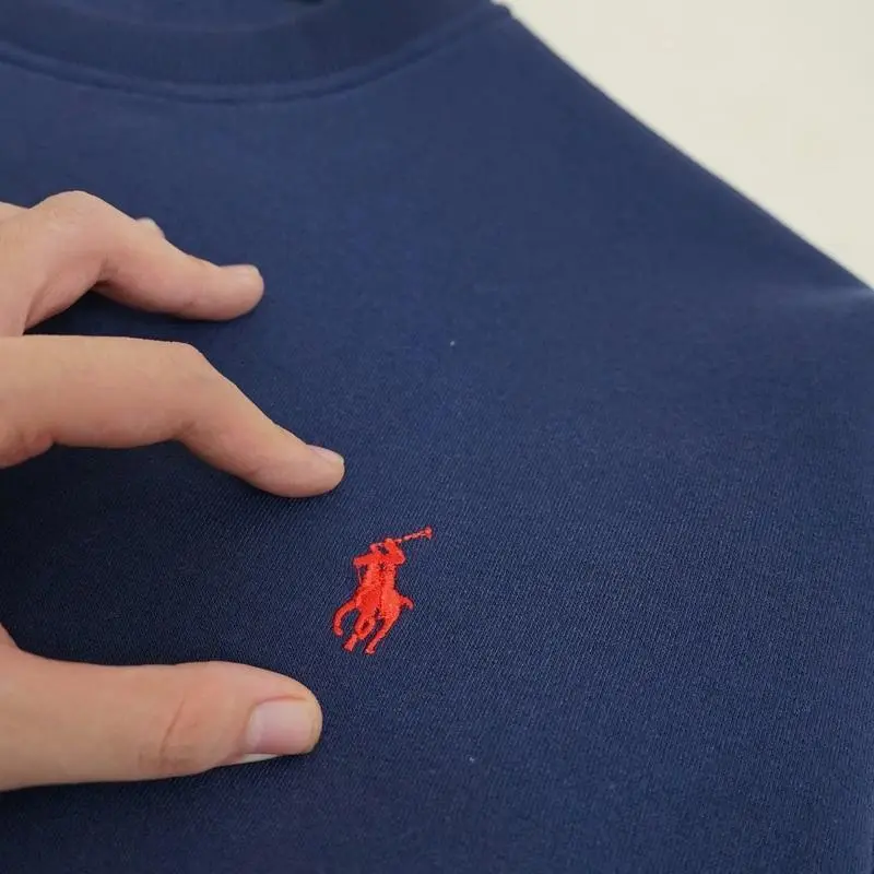 Ásweater Rap Lau Rừn thêu ngựlogo nỉ bông swt thêu ngựcao cấp siêu dày vải nam nữ unisex Loix Áo Menswear 6