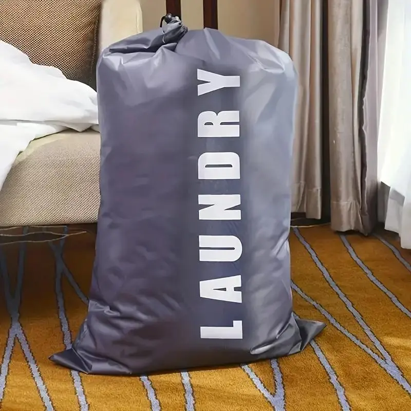 Folding Laundry Bag, 2 Counts Waterproof Laundry Storage Bag, Easy To Carry Clothes Storage Bag for Laundry Room, Bedroom, Bathroom, Dormitory