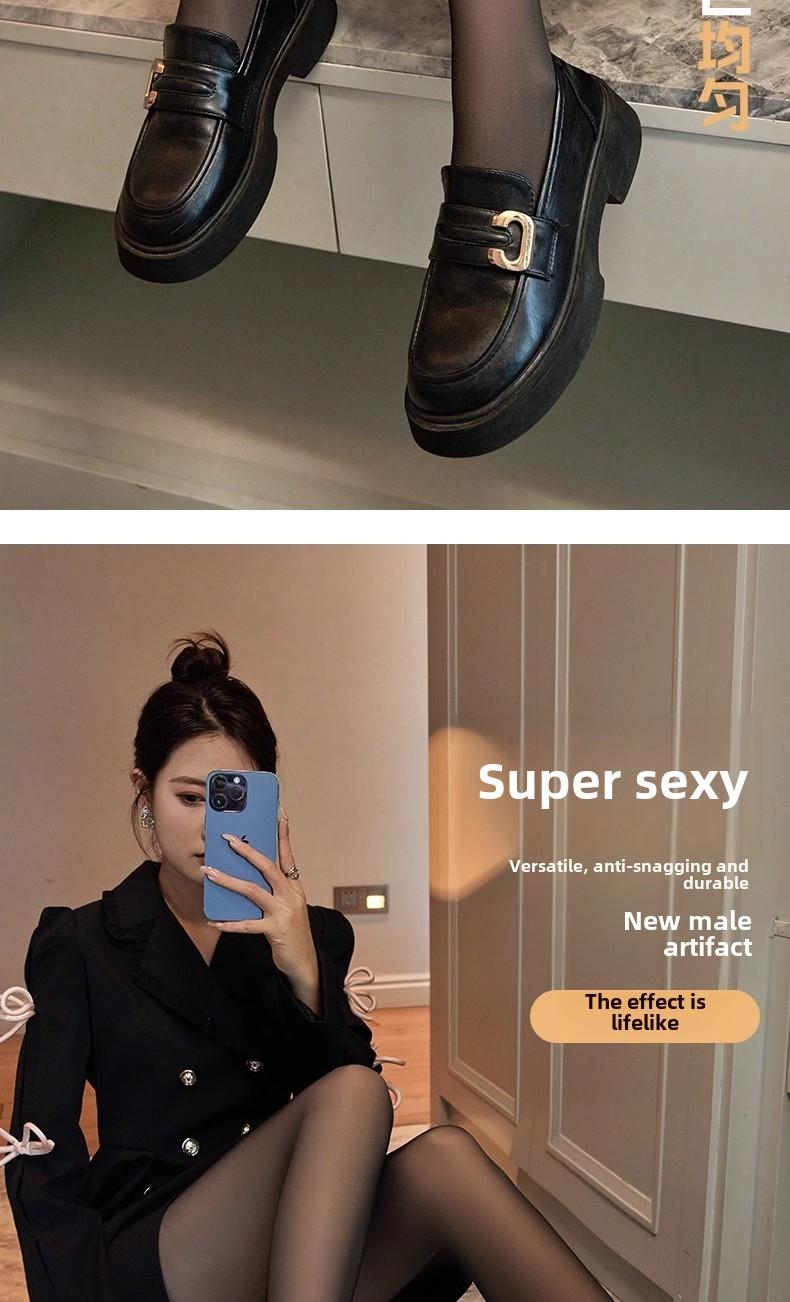 Product Introduction of Quần Tất Trong Suốt, Màu Đen, Một Lớp Lót Lông Cừu, Lông Chân Nhẹ Xuyên Thấu, Thích Hợp Cho Mùa Xuân Và Mùa Thu Của Phụ Nữ, Lót Lông Cừu, Dày Dặn, Quần Dài Một Mảnh, Tự Nhiên Cảm Giác, Thích Hợp Cho Mùa Thu Và Mùa Đông 3
