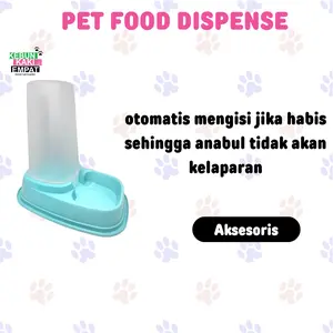 Pet Food Dispenser tempat makan hewan peliharaan otomatis
