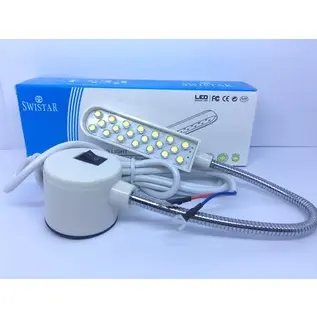 Lampu LED Swistar Mesin Jahit 20 Titik Magnet (Tanpa Colokan)