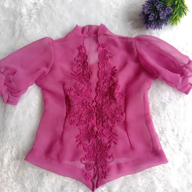 Kebaya Jadi Anak Motif Kerawang Fashion 1