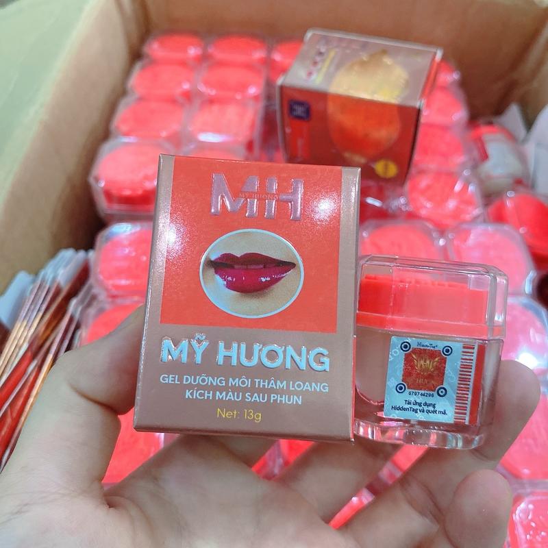 Son dưỡng môi Mỹ Hương kem dưỡng môi mẫu mới mềm môi cho môi khô 13g
