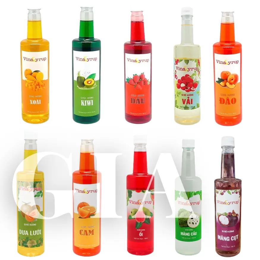 Siro Vina chai 750ml (nhiều hương)