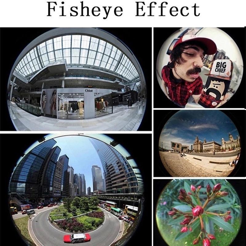 Product Introduction of 3 in 1 Fisheye Phone Lens Wide Angle Zoom Lens Fish Eye Macro Lenses Camera Kits With Clip Lens On The Phone For All Smart Phone 5