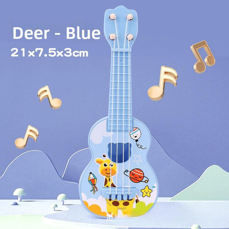 Product Introduction of Đàn Ghi Ta Dễ Thương, Dành Cho Trẻ Từ 5-9 Tuổi, Đàn Ghi Ta Ukulele, Đồ Chơi Âm Nhạc Cho Trẻ Mới Biết Đi, Thích Hợp Cho Trẻ Mới Biết Đi Từ 1-3 Tuổi, Âm Nhạc, A6J8 38