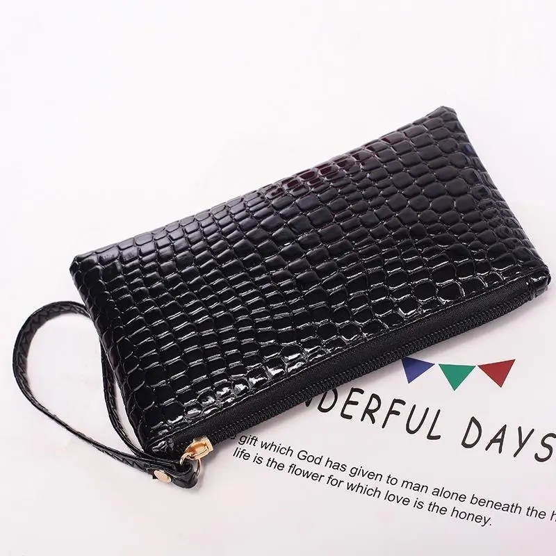 Lovely Wallet Women Coin purse Croile Grain Handbag Clutch Bag Pencil Case