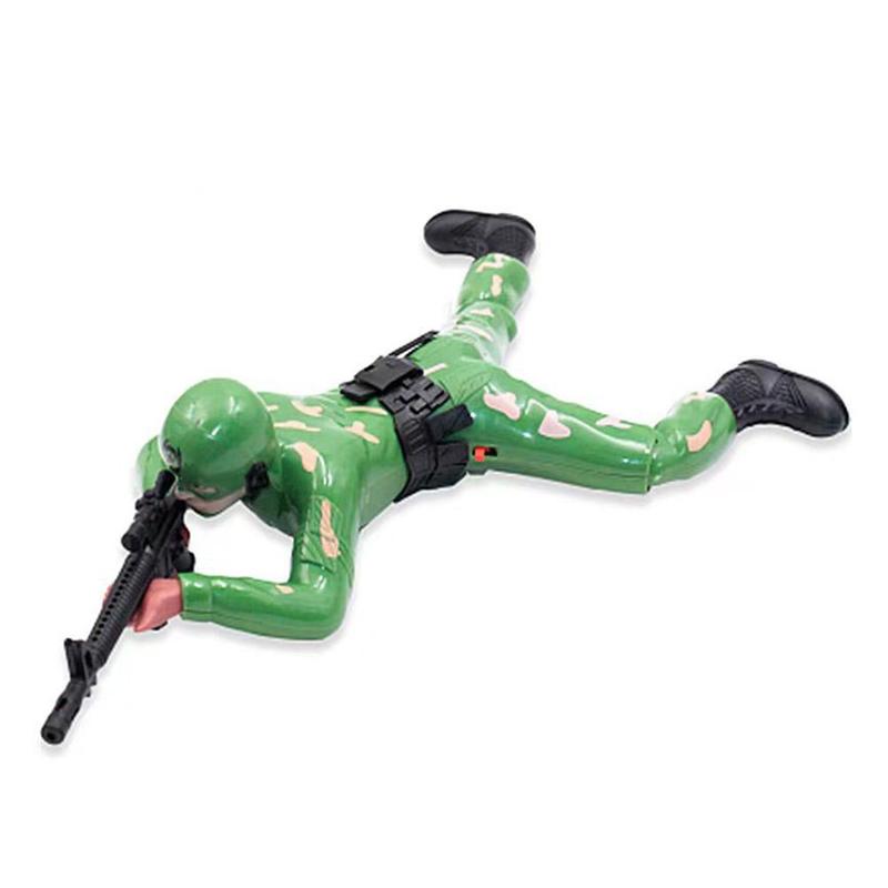 Product Introduction of Superhero Battery Operated Auto Crawling Action Toy With LED Light And Sound Spider -Man Crawling Action Robot Auto Crawling 22