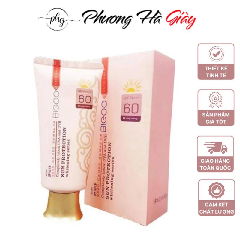 Product Introduction of Kem Chống Nắng Bigo Sun Với Spf60 Hàn Quốc Chỉ Số Chống Nắng Cao 10