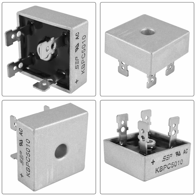 Single Phase Diode Bridge Rectifier 50A 1000V KBPC5010 New 6