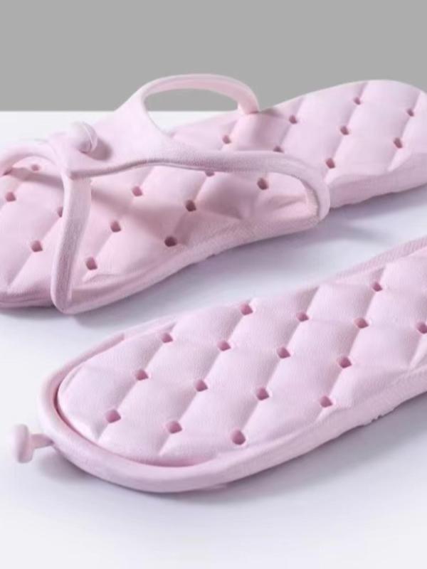 Portable Foldable Slippers, Lightweight Non-slip Slippers for Travel, Comfortable Soft Slippers for Indoor & Outdoor Wear 7
