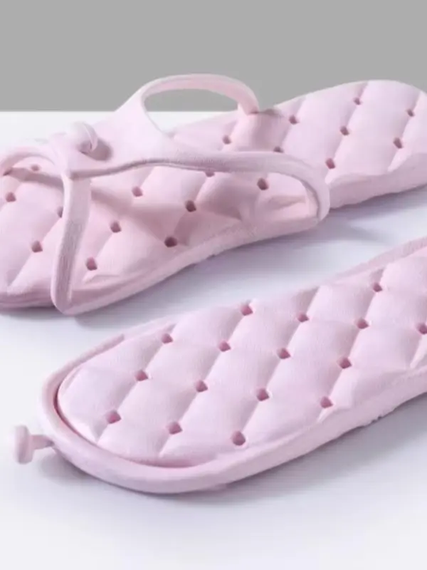 Portable Foldable Slippers, Lightweight Non-slip Slippers for Travel, Comfortable Soft Slippers for Indoor & Outdoor Wear 7