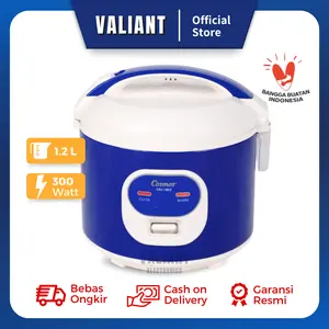 Cosmos Rice Cooker Non Stick Magic Com Mini 3in1 CRJ-1803 - 1.2 Liter