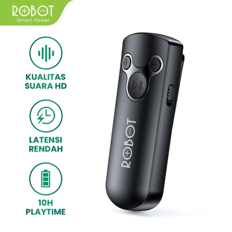 RBT RS10 Bluetooth Audio Receiver With 5.0 Small&Portable AUX 3.5mm Garansi Original Resmi 0