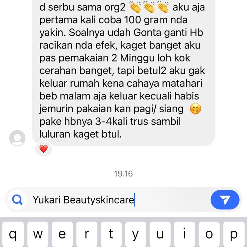Handbody Platinum 500gr (kulit susah putih) 4