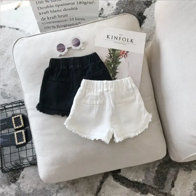 KND01 - SIÊU PHẨM Quần KAKI TUA RUA  short đùi cho bé Gái siêu đẹp từ 7-45kg