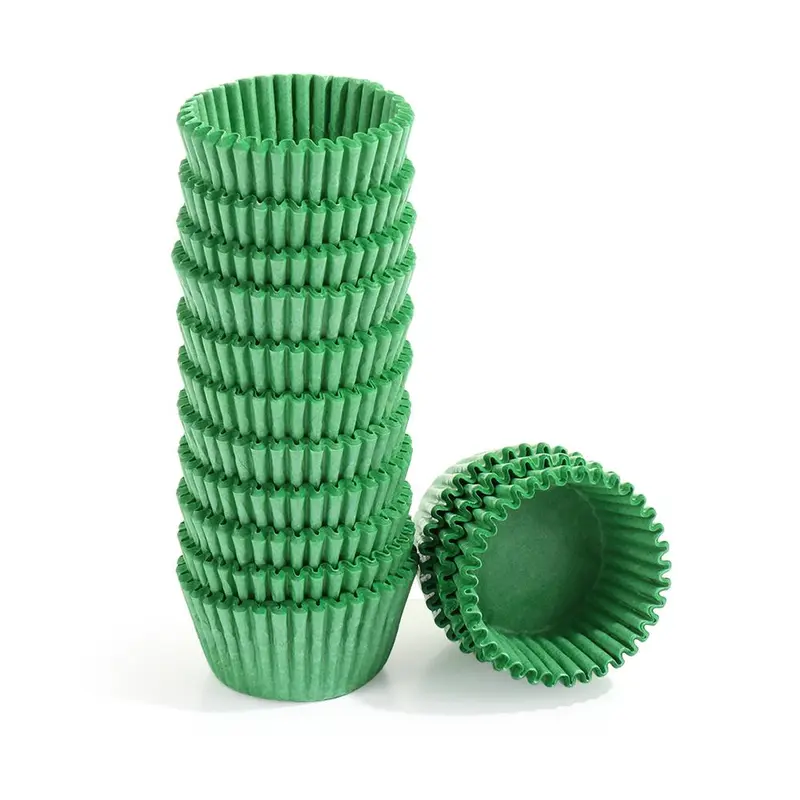 Tấm Lót Bánh, 500 / 1000 Cái, Dụng Cụ Làm Bánh Gia Đình & Nhà Bếp, Cốc Nướng Bánh, Hộp Đựng Bánh Nướng Xốp Giấy Gói Bánh Cupcake Cốc Giấy Làm Bánh, Giấy Lót Giấy Sô Cô La 7