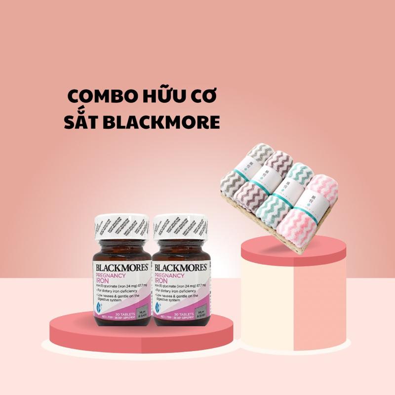 [ SIÊU HỜI] COMBO SIÊU HỜI ￼Viên Sắt Bầu Blackmores – Tăng Cường Sắt Cho Bà Bầu – Chính Hãng – 30 Viên