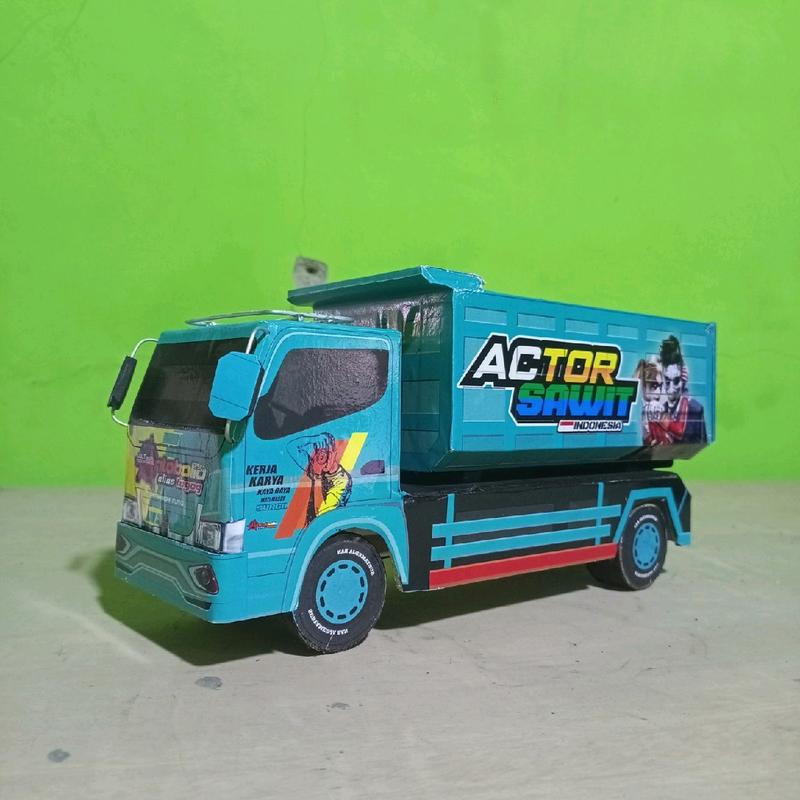 miniatur truk oleng DAM murah viral Mainan Anak 2