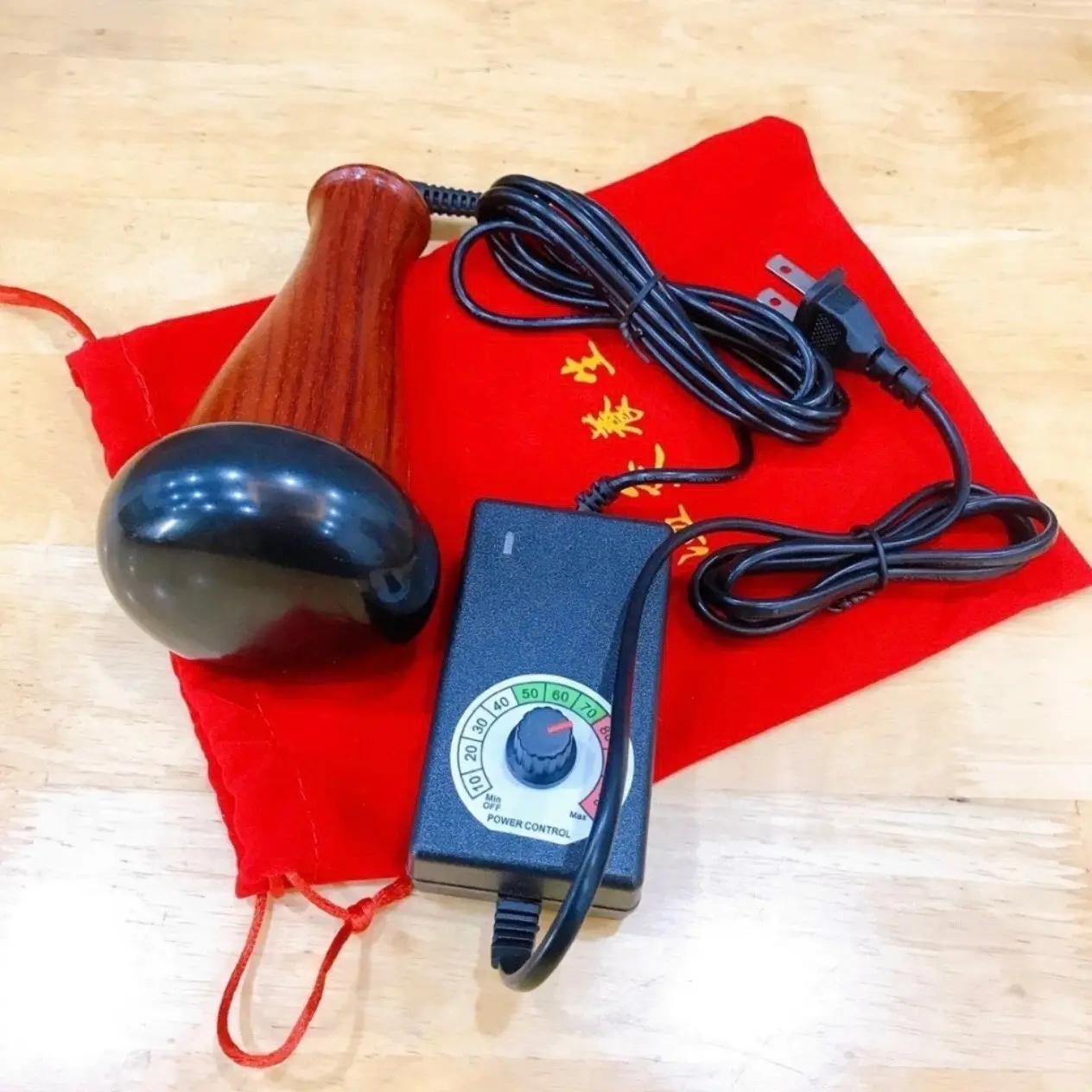 Máy massage đá nóng,cốc đá nóng đả thông kinh lạc dùng trong spa mat x