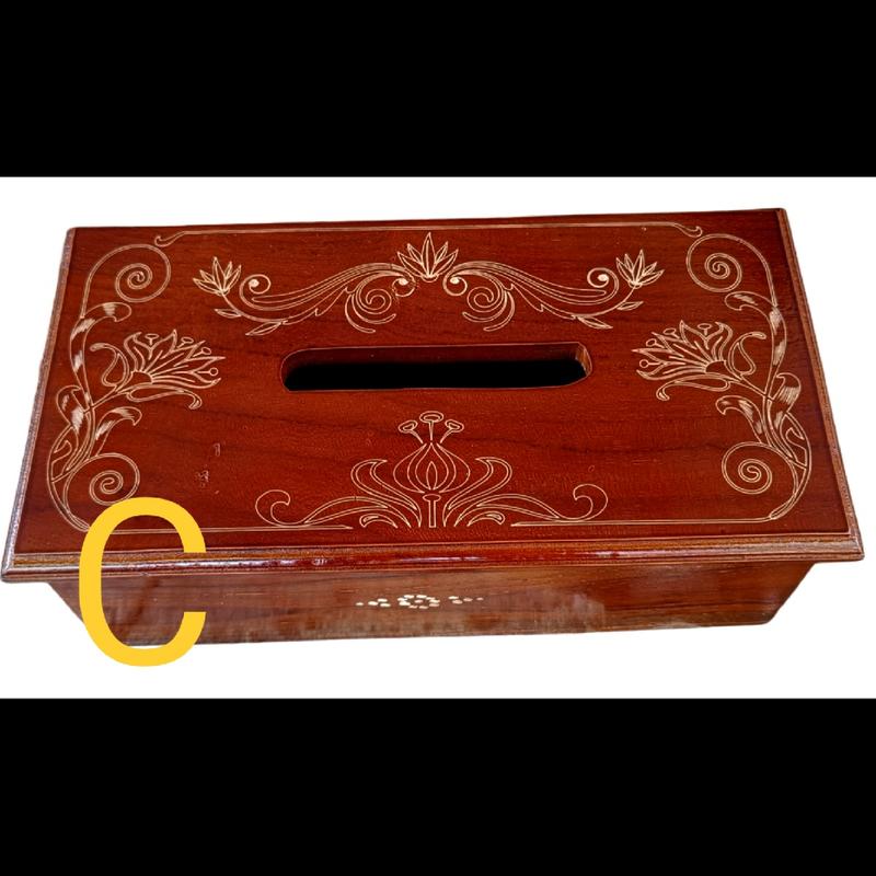 tempat tisu kayu jati 2