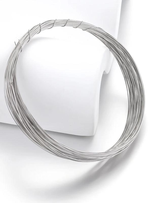 Stainless Steel Wire (10m/roll), 0.3-1mm Thickness Beads Wire for Jewelry Making, Jewelry DIY Accessories for Bracelet & Necklace & Earrings Making 7