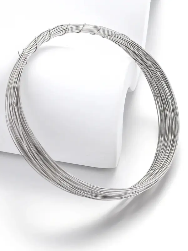 Stainless Steel Wire (10m/roll), 0.3-1mm Thickness Beads Wire for Jewelry Making, Jewelry DIY Accessories for Bracelet & Necklace & Earrings Making 7