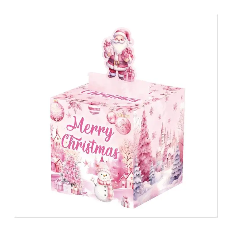 Christmas Themed Money Box, 1 Set Creative  Birthday Cash Gift Box, Party Decoration Supplies for Festival Christmas 6