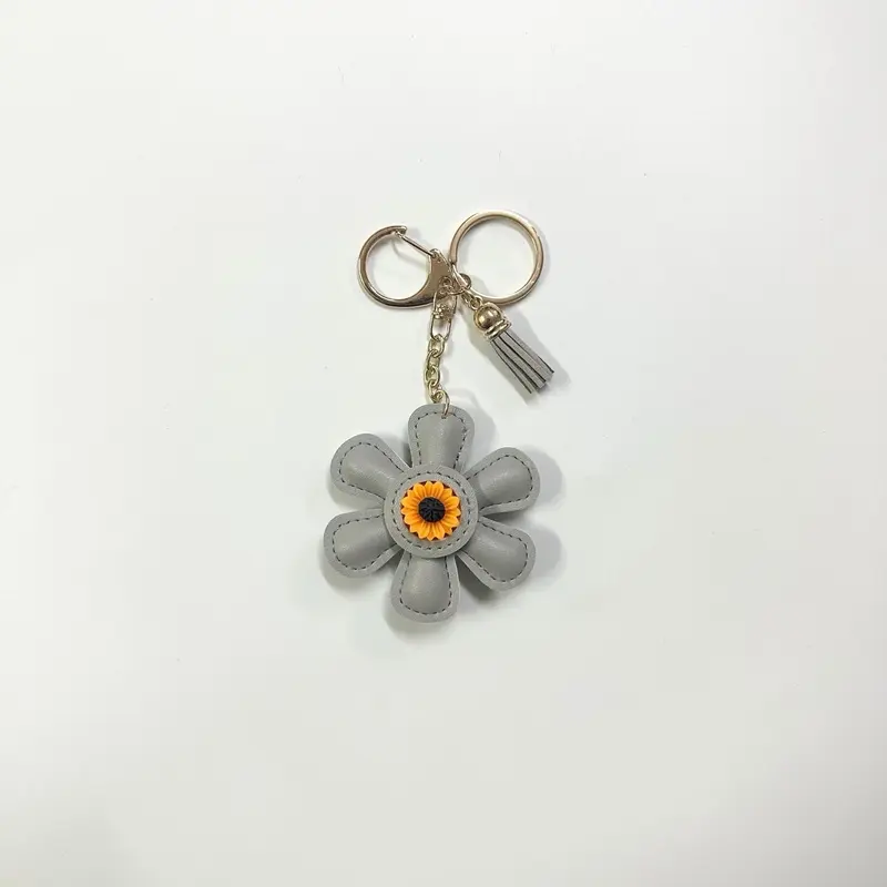 Charm hoa nhuỵ vàng MÓC TREO túi xách -PK02 4