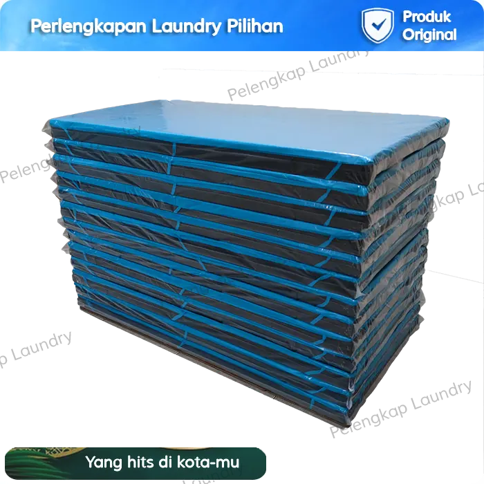 Busa Alas Setrika Uap Laundry Busa Rebonded Cover Kain Drill 60 x 120