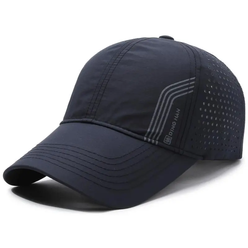 Lightweight Baseball Cap with Breathable Mesh Back, Wide Brim, Adjustable for Outdoor Sports & Travel, Available in Multiple Colors  Golf Hat 4