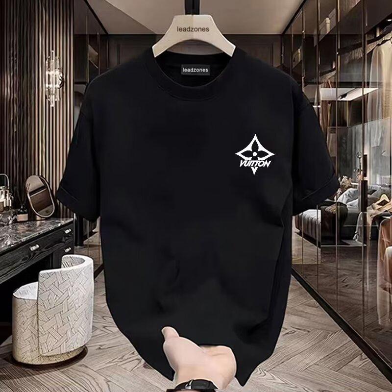 Product Introduction of Áo Thun Cotton ngắn Tay Mùa hè, Dành Cho Nam, Phong Cách Thường Ngày Hợp Xu hướng Và Thời Trang, Thiết Kế In Hình, Cổ Tròn, Thích Hợp Cho Thể Thao, Thoáng Khí, 250gsm 2