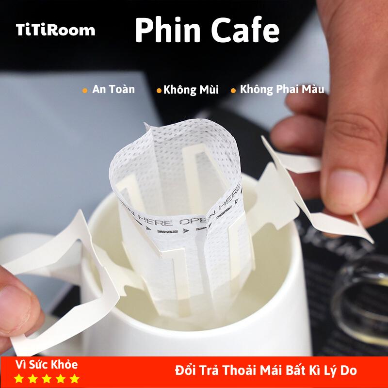 Phin giấy pha cà phê đi du lịch, tiện dụng, chiết xuất nhanh, túi lọc cà phê