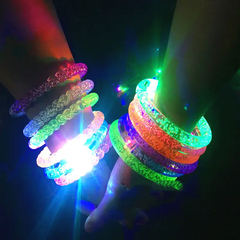 vòng tay phát sáng Vòng tay đèn LED dạ quang đồ chơi ánh sáng 0