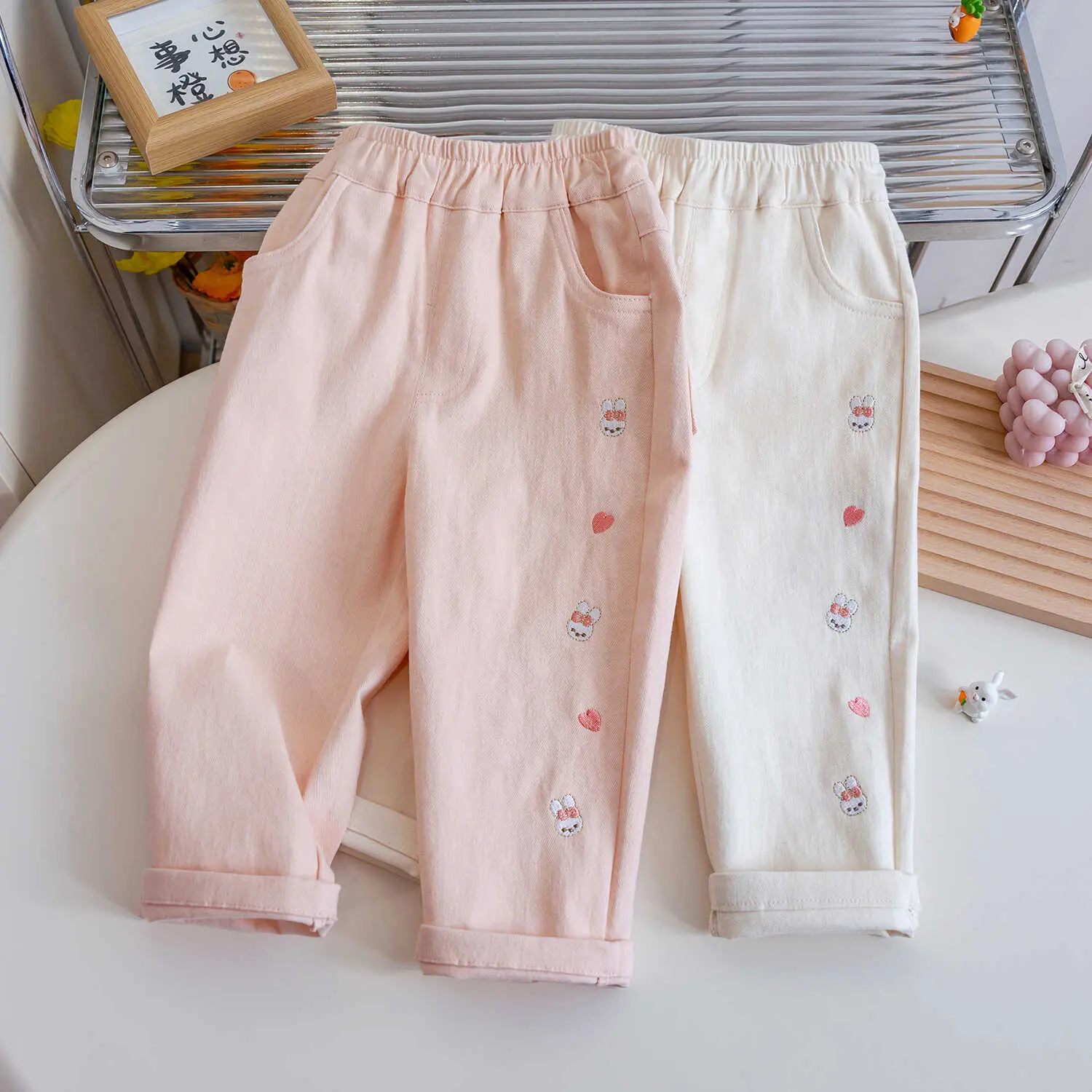 Quần kaki mềm dáng baggy co giãn nhẹ siêu xinh cho bé hàng QCCC
