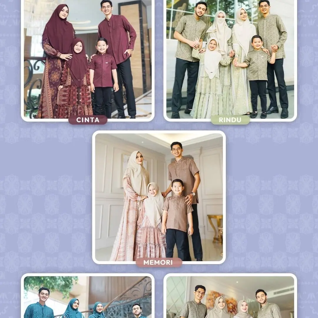 SARIMBIT MERAJUT KASIH DRESS MOTIF KEKINIAN